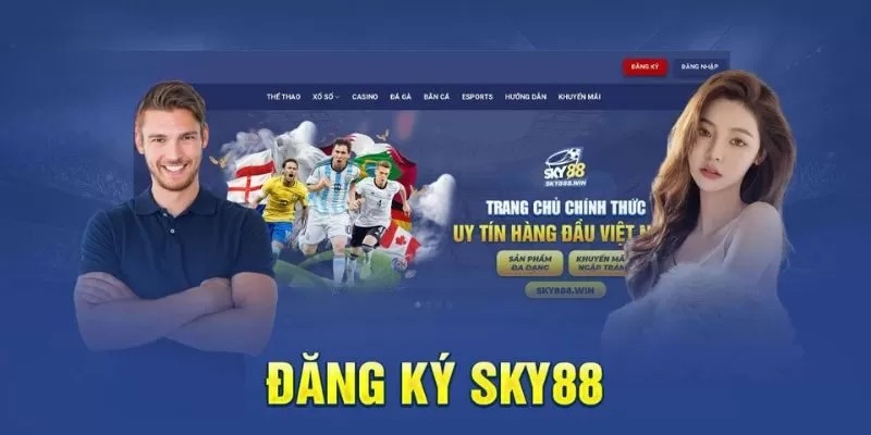 Hướng dẫn đăng ký - đăng nhập Sky88