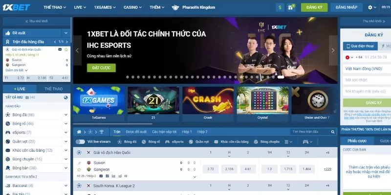 Ưu điểm khác biệt của 1xbet