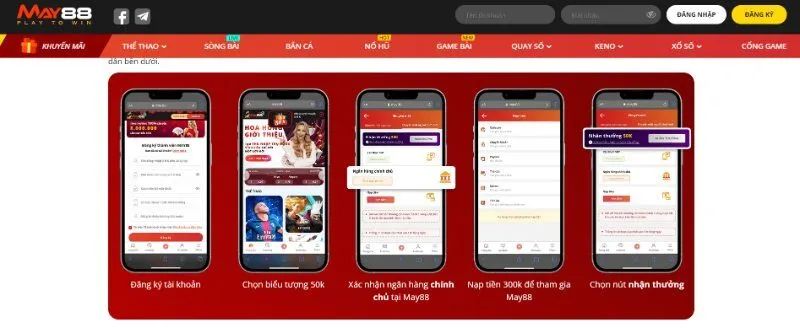 May88 - Nhà cái tặng tiền cược miễn phí khi đăng ký